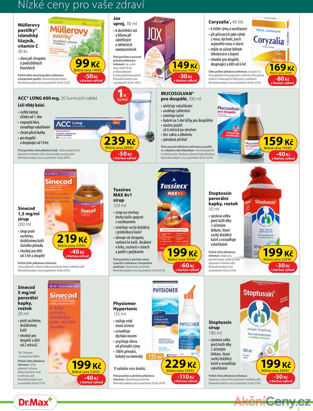 Leták Dr.Max
platný do 30.11.2025 - strana 2