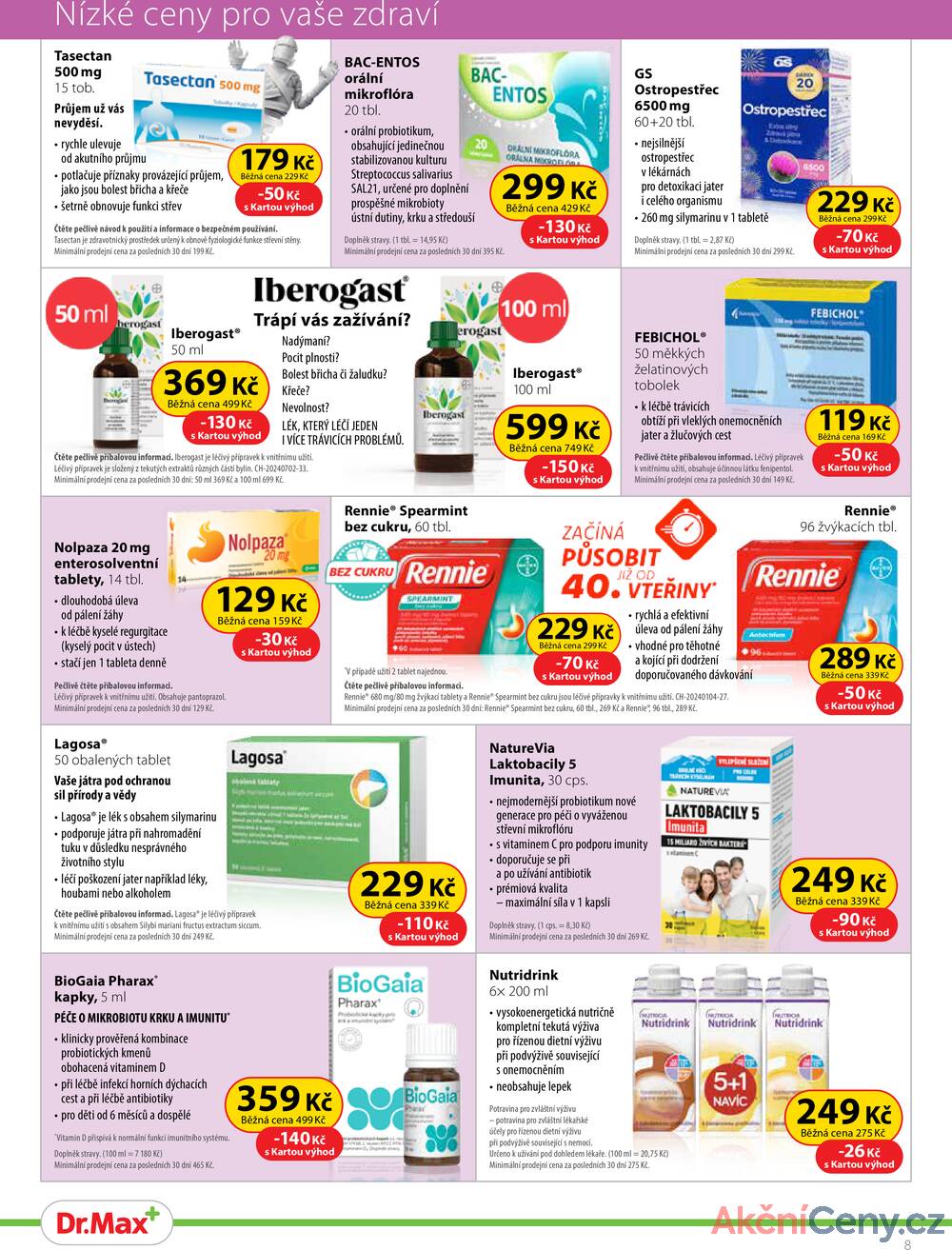 Leták Dr.Max
platný do 30.11.2025 - strana 8