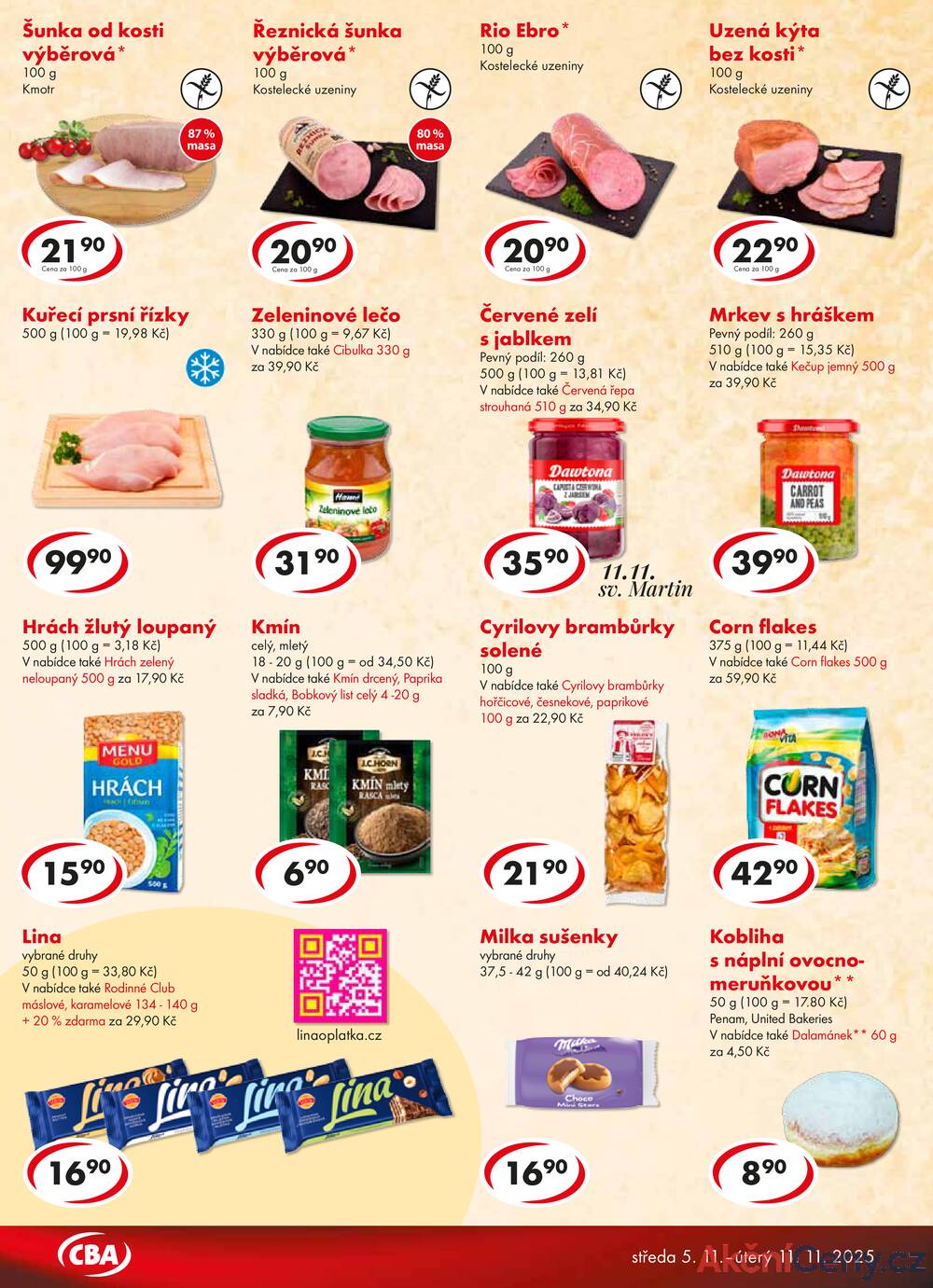 Leták CBA - CBA Premium od 5.11. do 11.11.2025 - strana 3 Leták CBA - CBA Premium od 5.11. do 11.11.2025 - strana 3