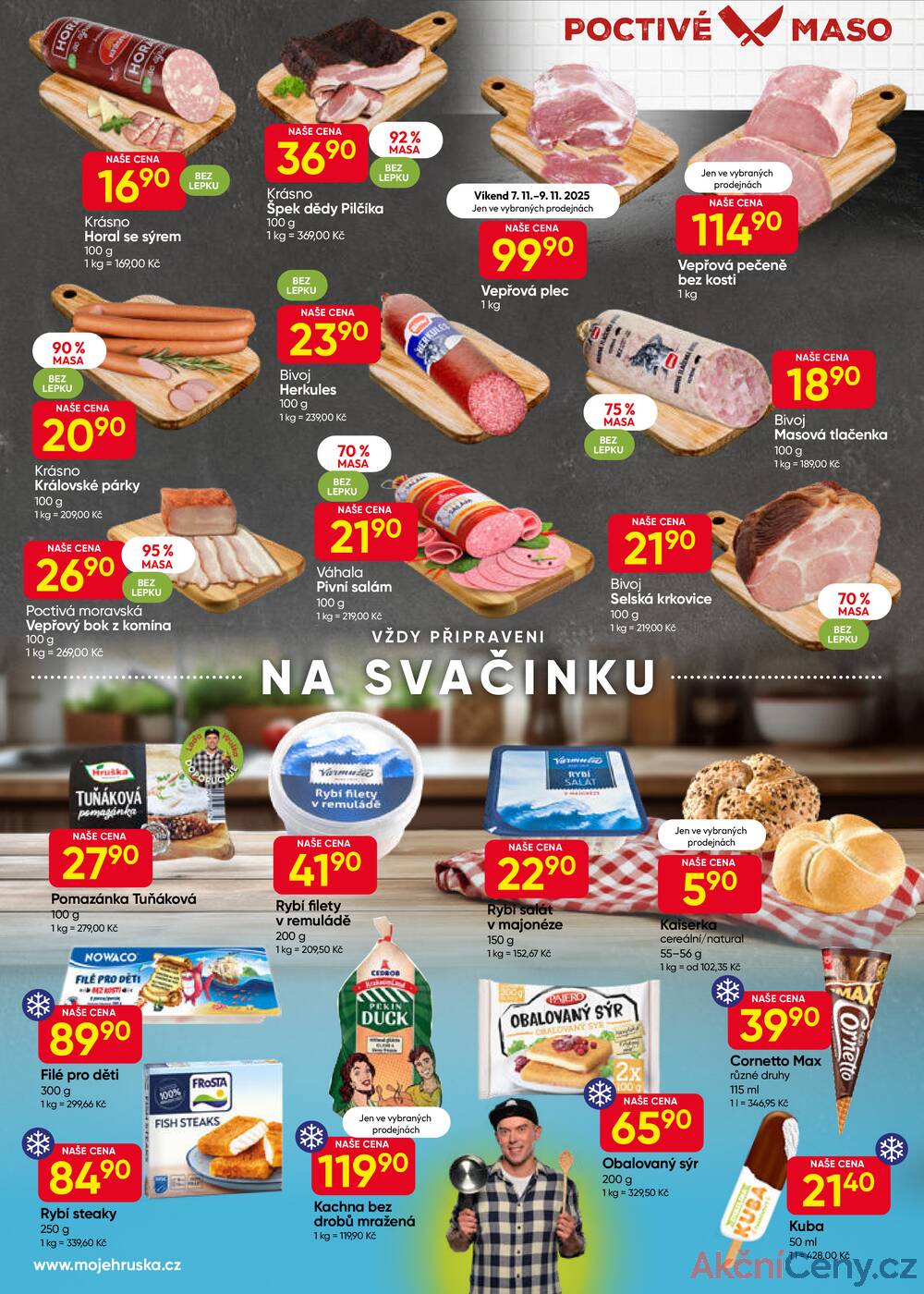 Leták Hruška - Hruška od 5.11. do 11.11.2025 - strana 2 Leták Hruška - Hruška od 5.11. do 11.11.2025 - strana 2