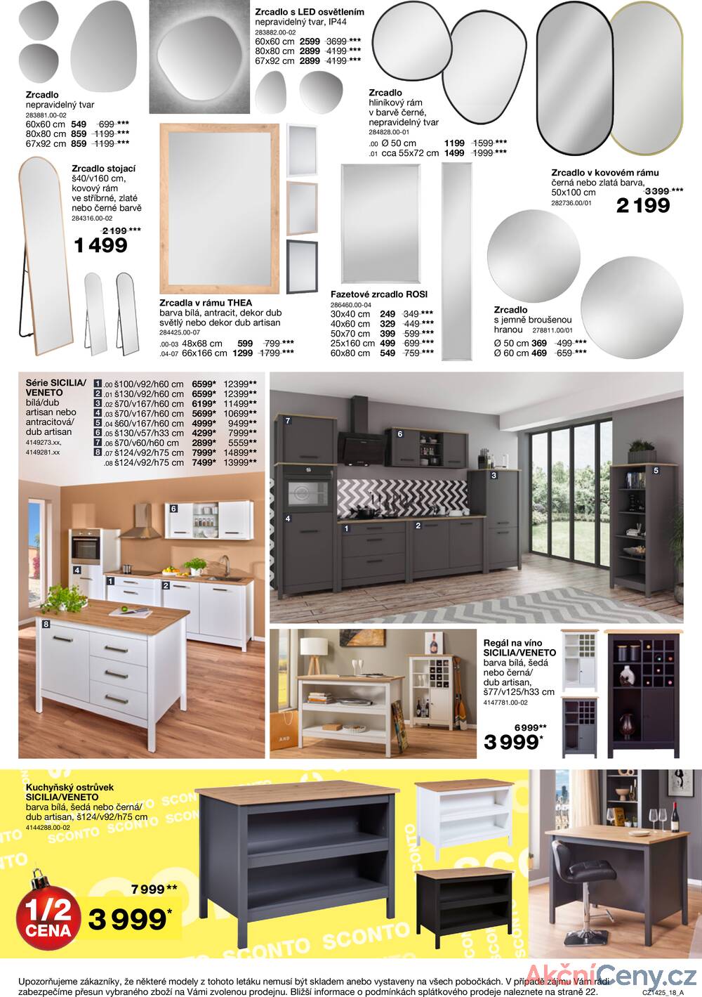 Leták SCONTO Nábytek
platný do 25.11.2025 - strana 18