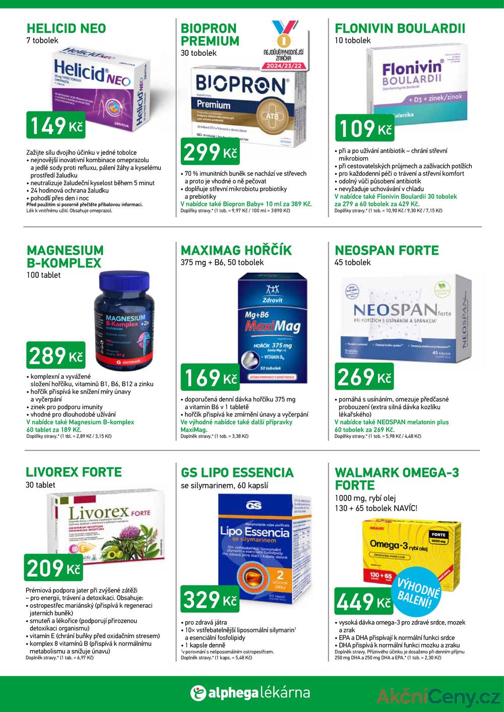 Leták Alphega Lékárna
platný do 30.11.2025 - strana 7