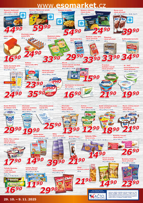 Leták ESO market
platný do 9.11.2025 - strana 3