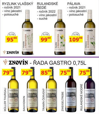 BENE Nápoje od 1.11. do 30.11.2025