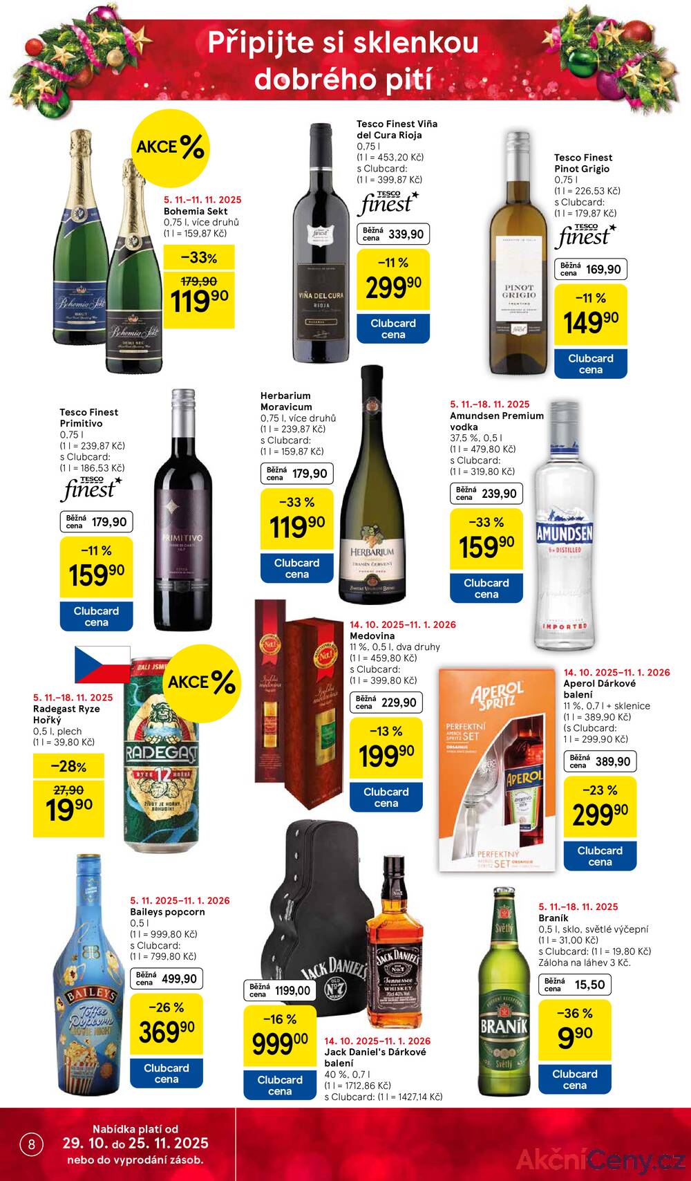 Leták Tesco
platný do 11.11.2025 - strana 8