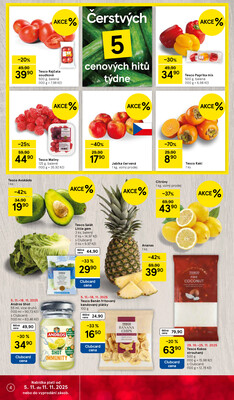 Tesco malé hypermarkety od 5.11. do 11.11.2025