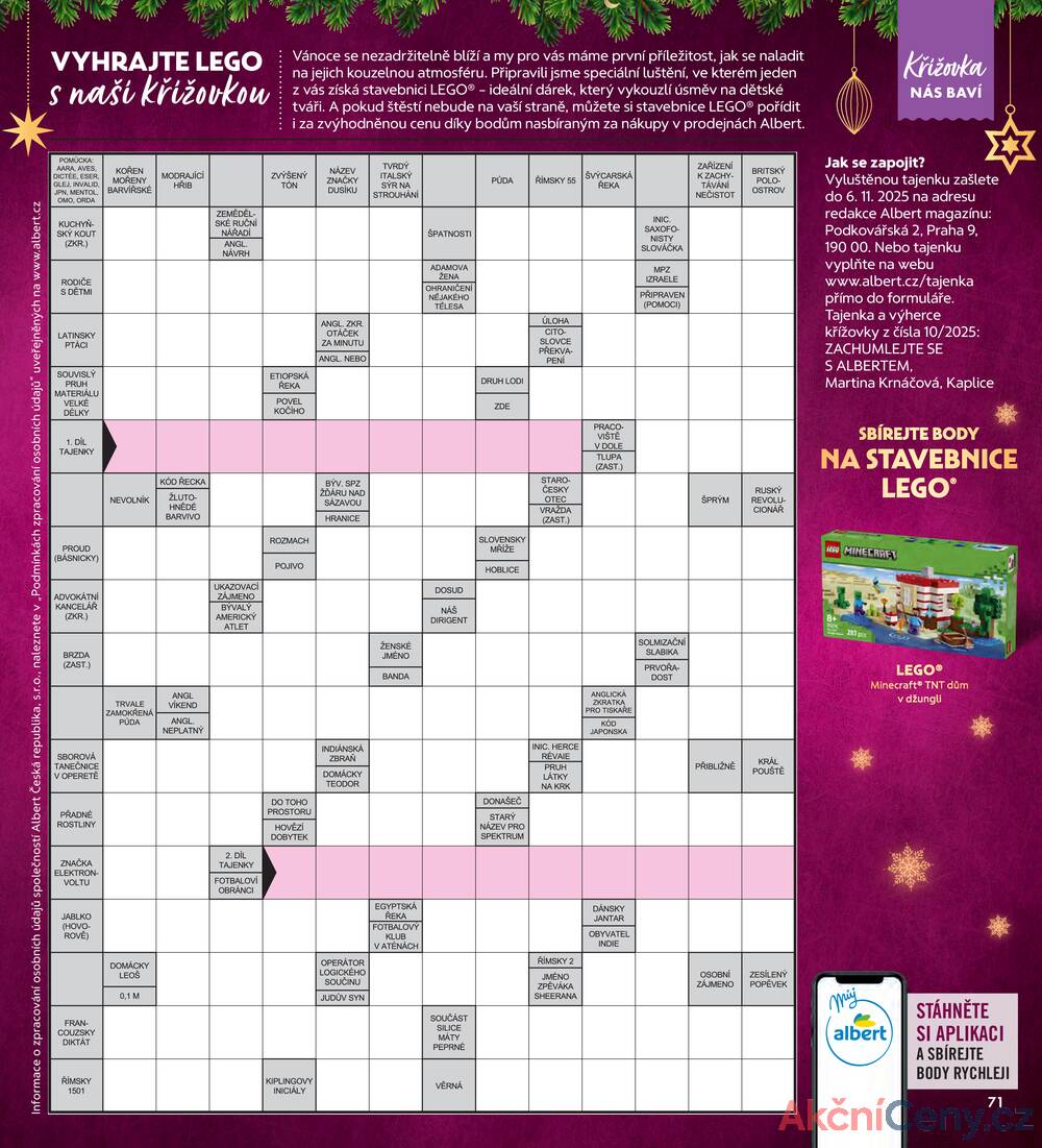 Leták Albert - Albert Magazín do 26.11. - strana 71 Leták Albert - Albert Magazín do 26.11. - strana 71
