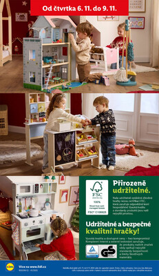Lidl Čtvrtek od 6.11. do 9.11.2025