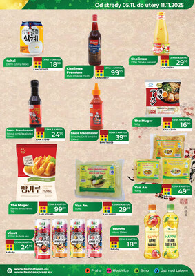 Tamda Foods od 5.11. do 11.11.2025