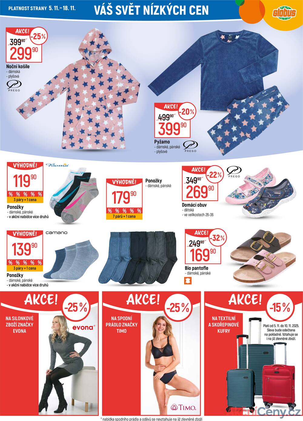 Leták Globus - Akční leták Globus 5.11. - 11.11.2025 - Globus Praha - Centrum Černý Most - strana 35