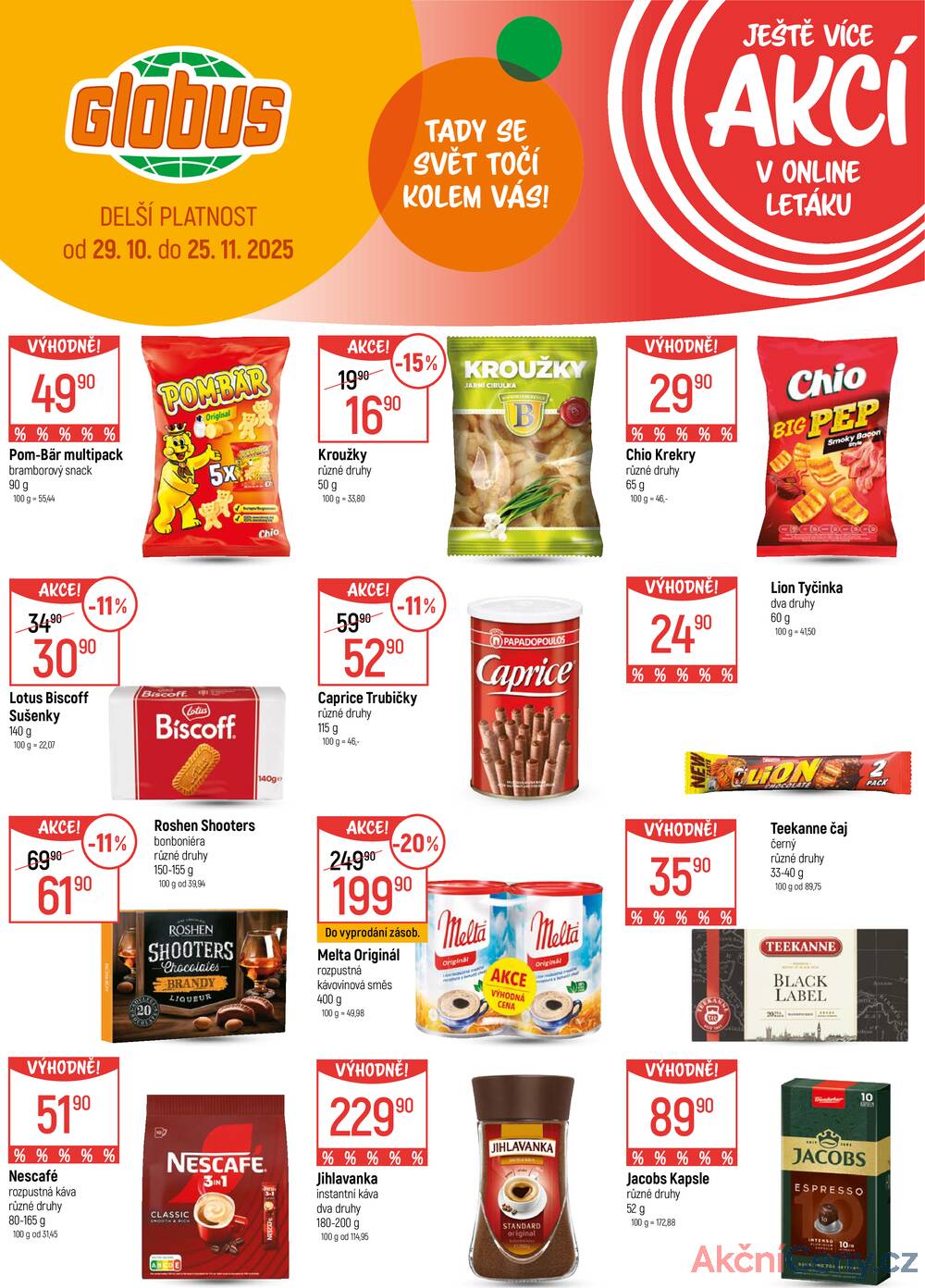 Leták Globus - Akční leták Globus 5.11. - 11.11.2025 - Globus Havířov - strana 39