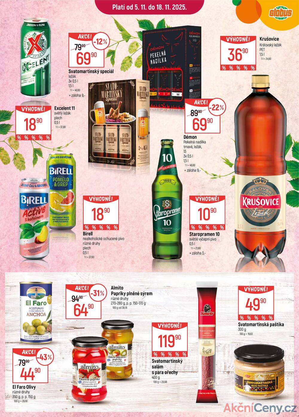 Leták Globus
platný do 11.11.2025 - strana 10