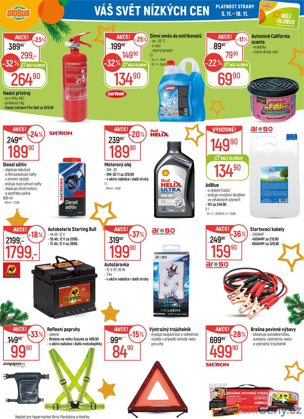 Leták Globus
platný do 11.11.2025 - strana 36