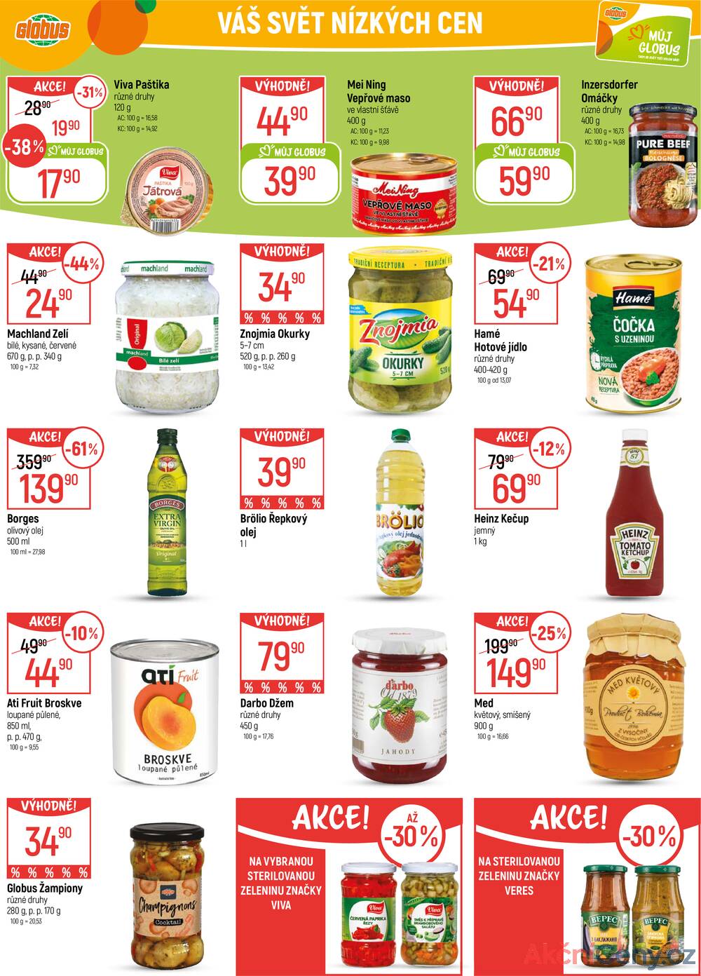 Leták Globus - Akční leták Globus 5.11. - 11.11.2025 - Globus Liberec - strana 22