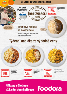 Akční leták Globus 5.11. - 11.11.2025 - Globus Liberec