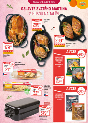 Akční leták Globus 5.11. - 18.11.2025 - Globus Opava