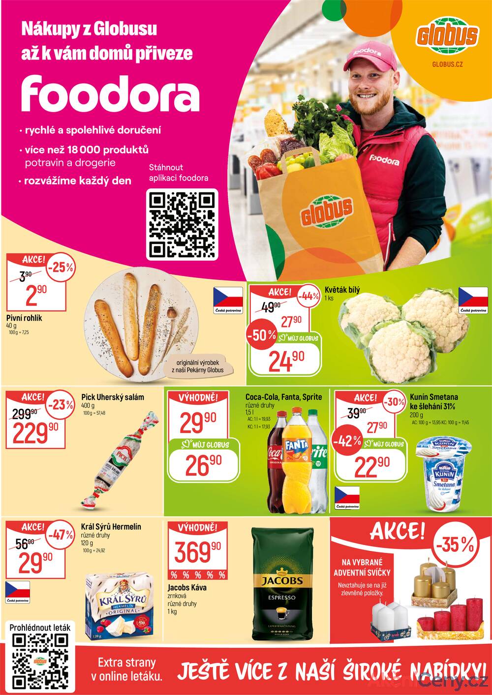 Leták Globus - Akční leták Globus 5.11. - 11.11.2025 - Globus Pardubice - strana 2