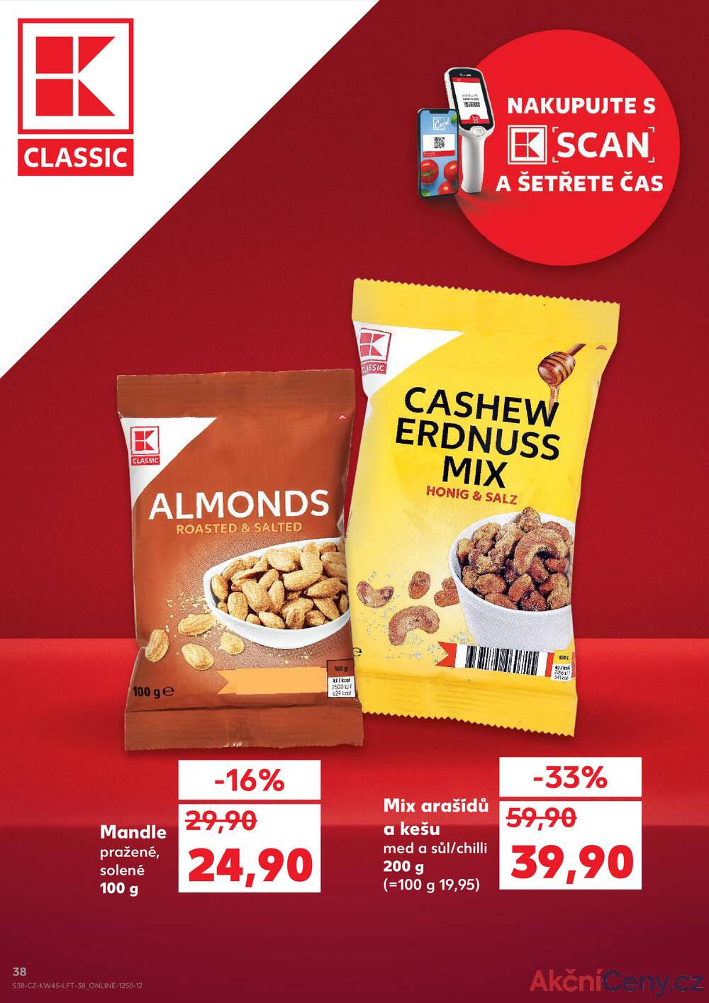 Leták Kaufland - Kaufland 5.11. - 11.11. - Kaufland - Třeboň - strana 38