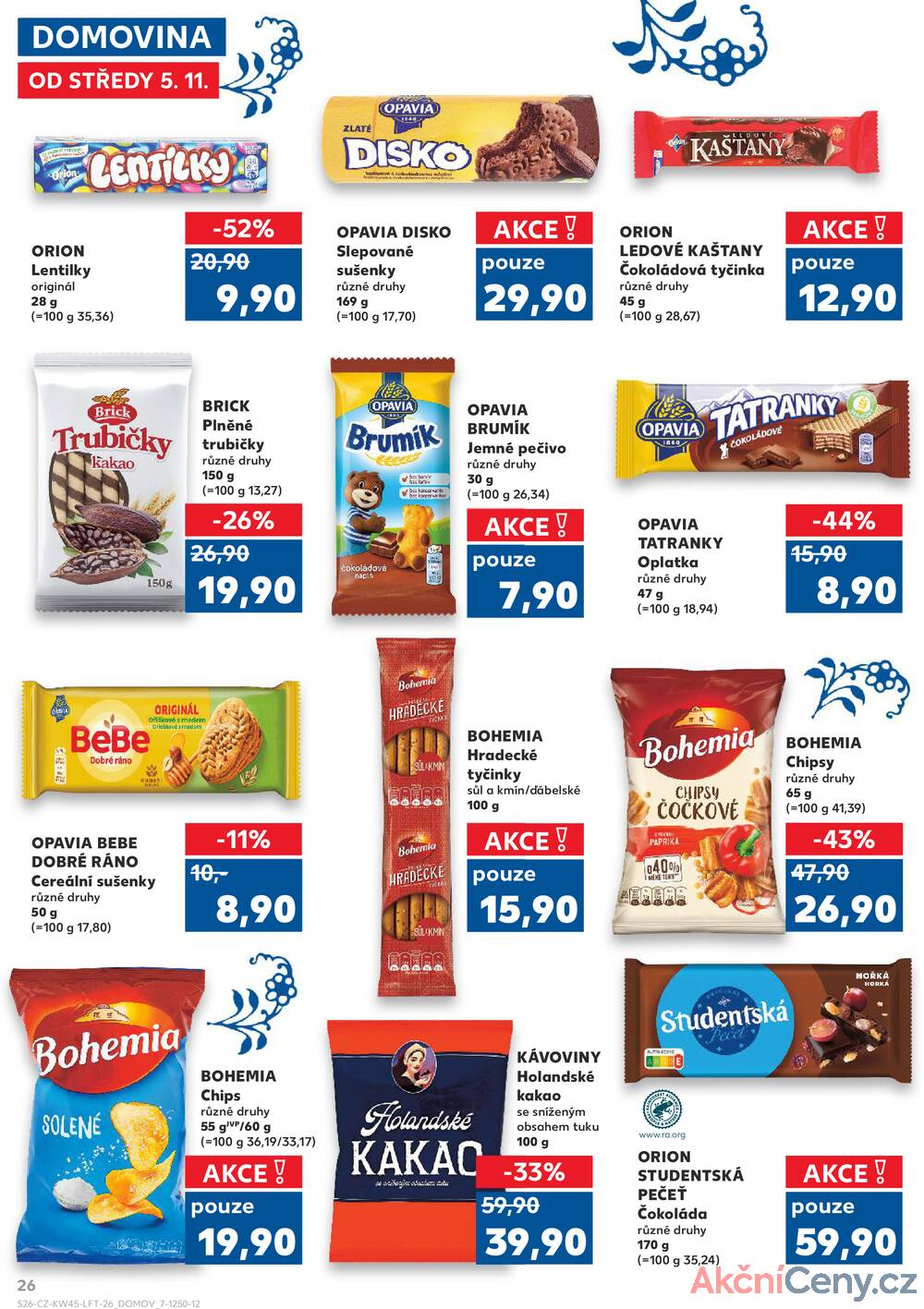 Leták Kaufland - Kaufland 5.11. - 11.11. - Kaufland - Beroun - strana 26 Leták Kaufland - Kaufland 5.11. - 11.11. - Kaufland - Beroun - strana 26