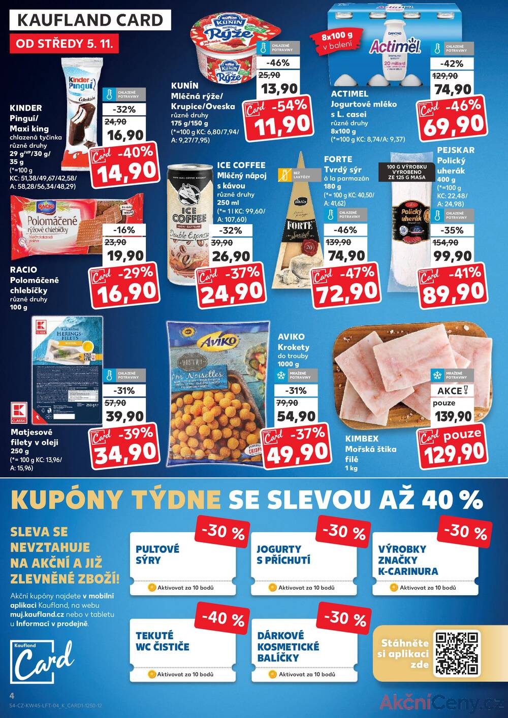 Leták Kaufland - Kaufland 5.11. - 11.11. - Kaufland - Liberec (Dr. M. Horákové) - strana 4