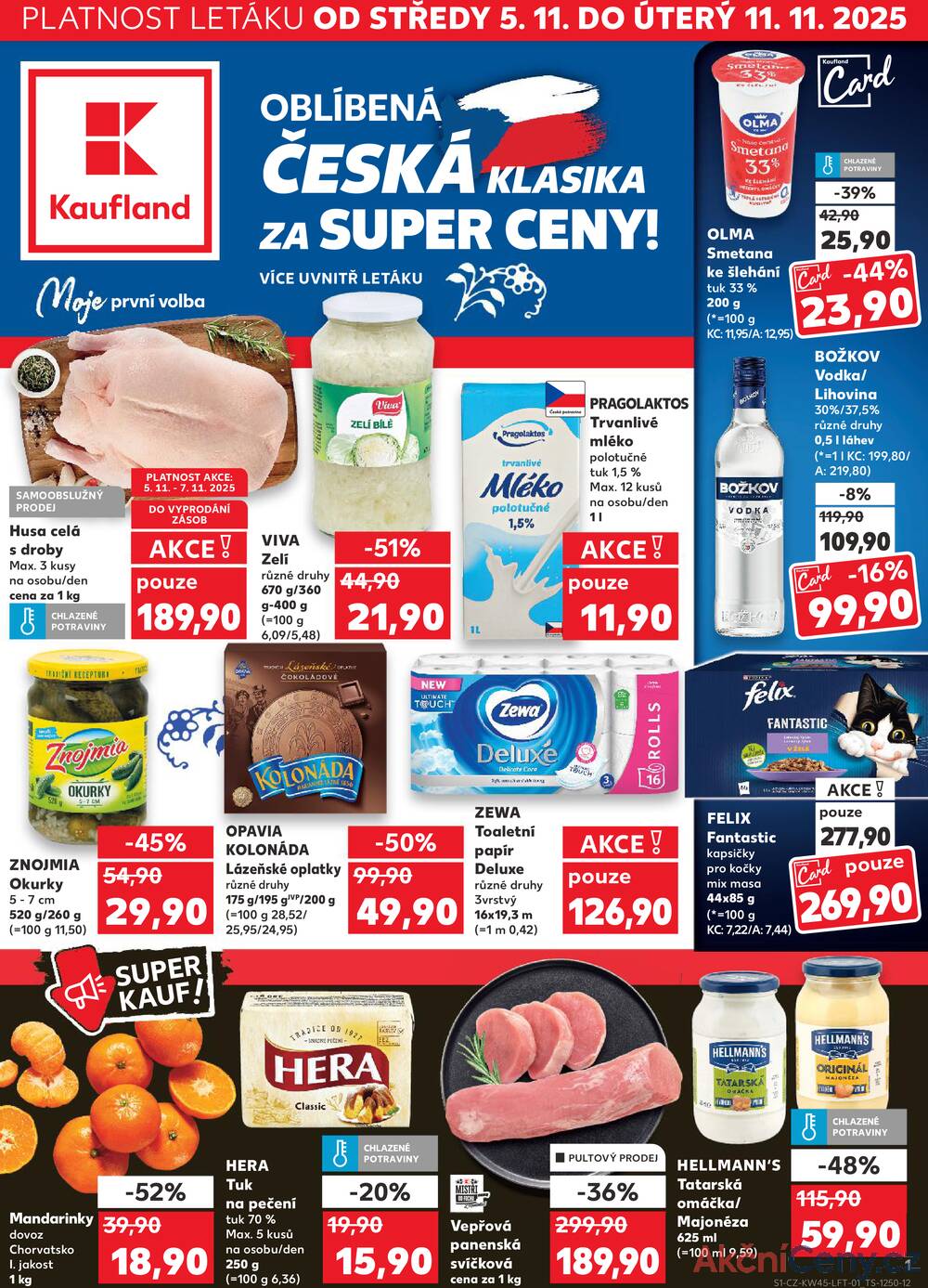 Leták Kaufland - Kaufland 5.11. - 11.11. - Kaufland - Šternberk - strana 1 Leták Kaufland - Kaufland 5.11. - 11.11. - Kaufland - Šternberk - strana 1