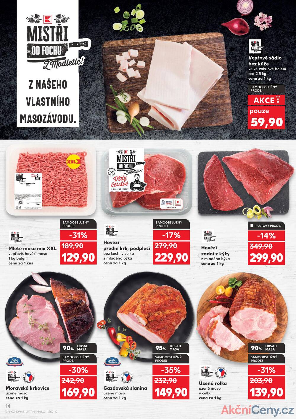 Leták Kaufland - Kaufland 5.11. - 11.11. - Kaufland - Šternberk - strana 14 Leták Kaufland - Kaufland 5.11. - 11.11. - Kaufland - Šternberk - strana 14