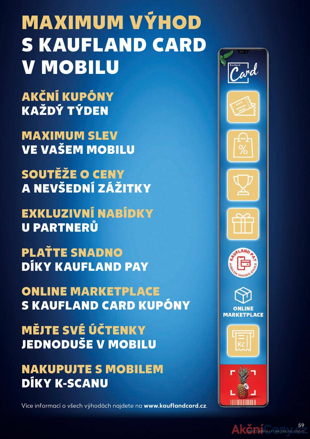Leták Kaufland - Kaufland 5.11. - 11.11. - Kaufland - Šternberk - strana 59 Leták Kaufland - Kaufland 5.11. - 11.11. - Kaufland - Šternberk - strana 59