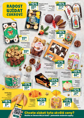 Billa katalog Vánoce II. od 12.11. do 2.12.2025