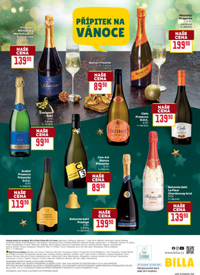 Billa katalog Vánoce II. od 12.11. do 2.12.2025