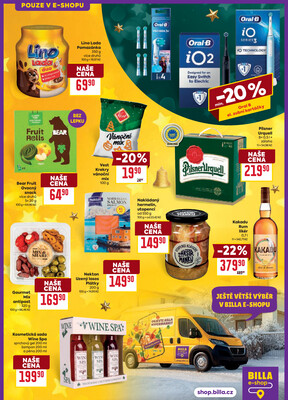 Billa katalog Vánoce II. od 12.11. do 2.12.2025