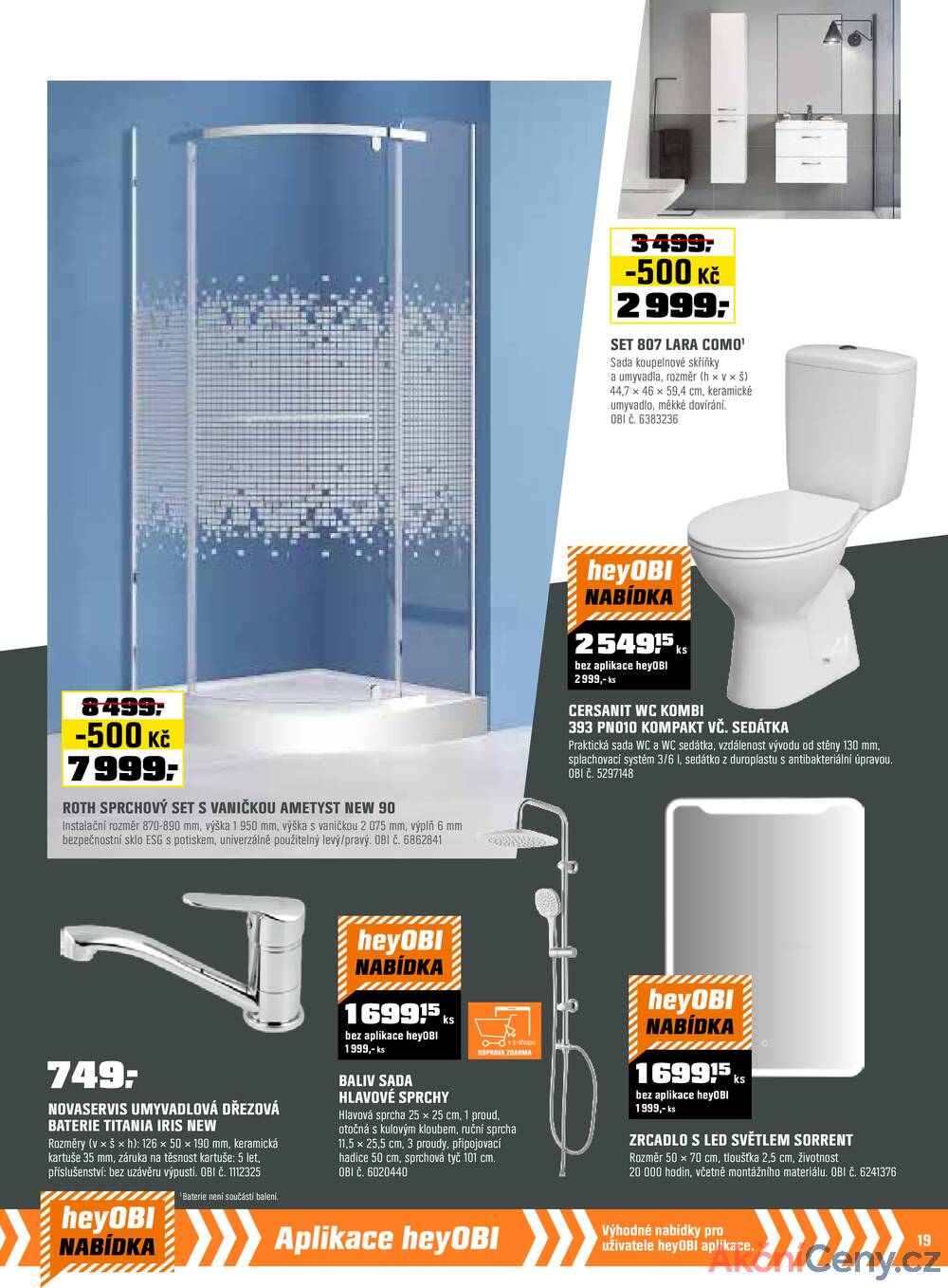 Leták OBI
platný do 30.11.2025 - strana 19