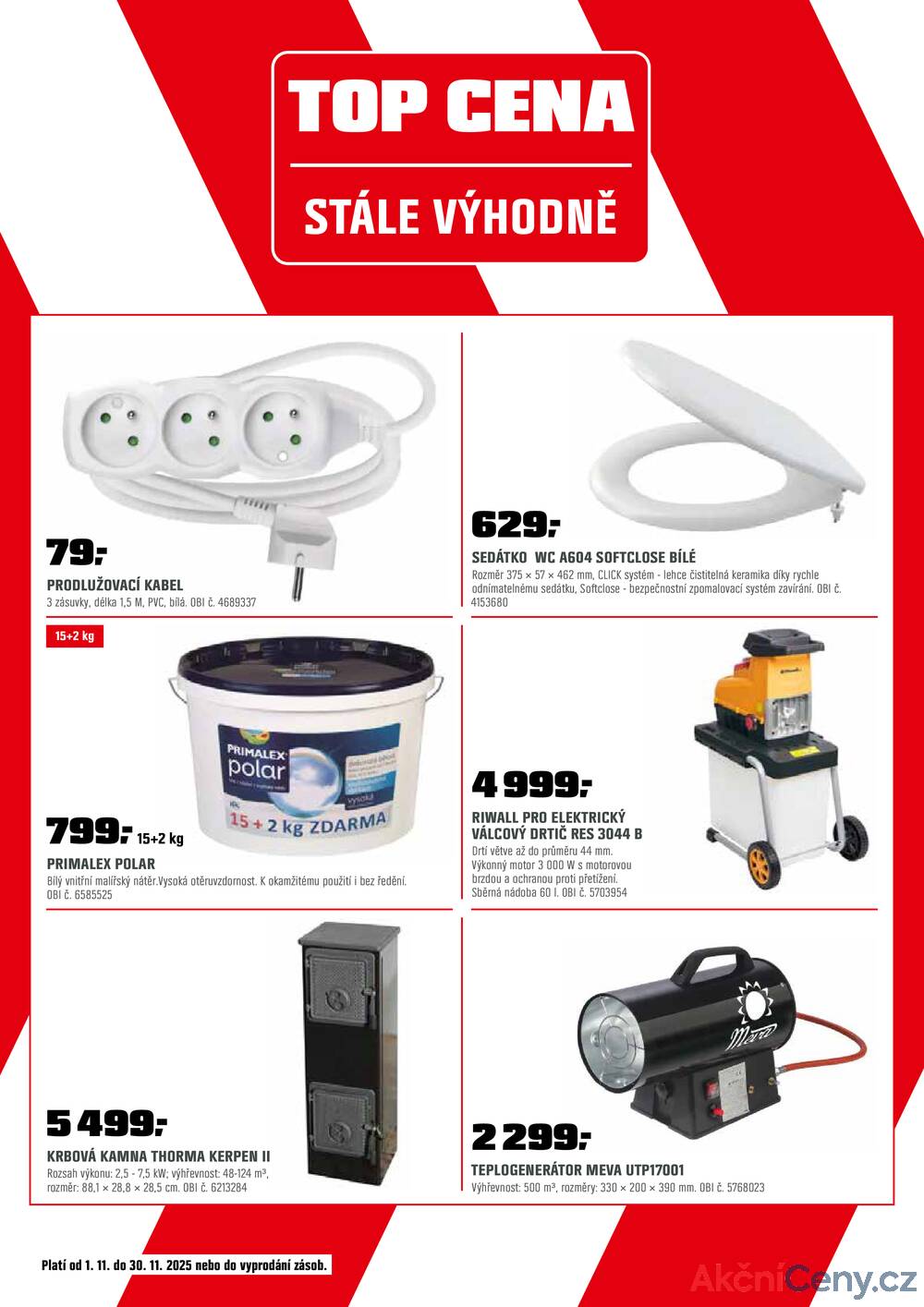 Leták OBI
platný do 30.11.2025 - strana 21