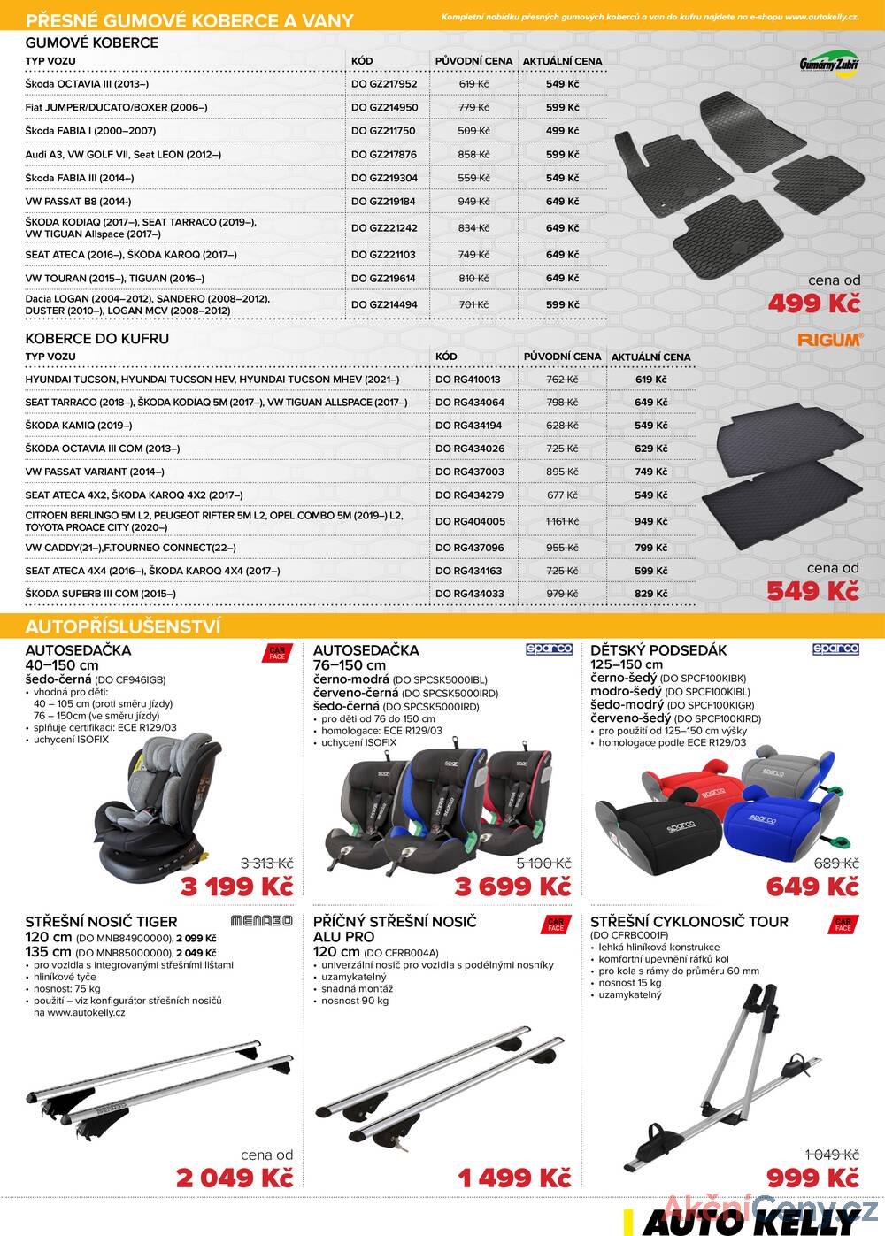 Leták Auto Kelly
platný do 1.12.2025 - strana 9
