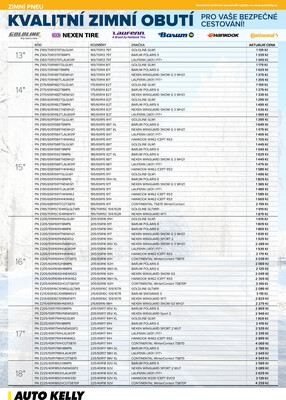 Leták Auto Kelly
platný do 1.12.2025 - strana 2