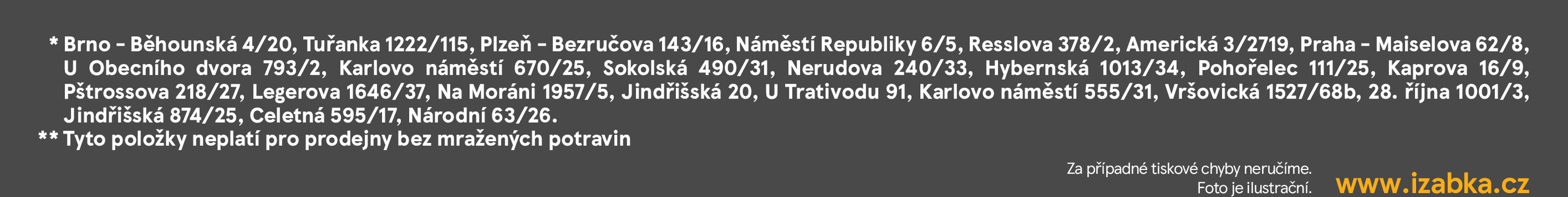 Leták Žabka
		  platný do 11.11.2025 - strana 8