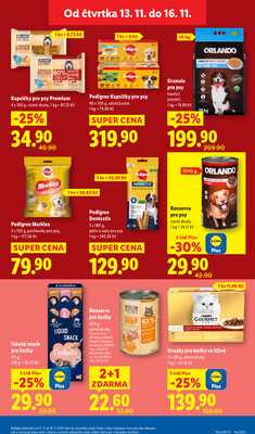 Leták Lidl
platný do 16.11.2025 - strana 21