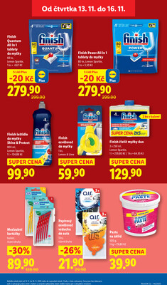 Leták Lidl
platný do 16.11.2025 - strana 30