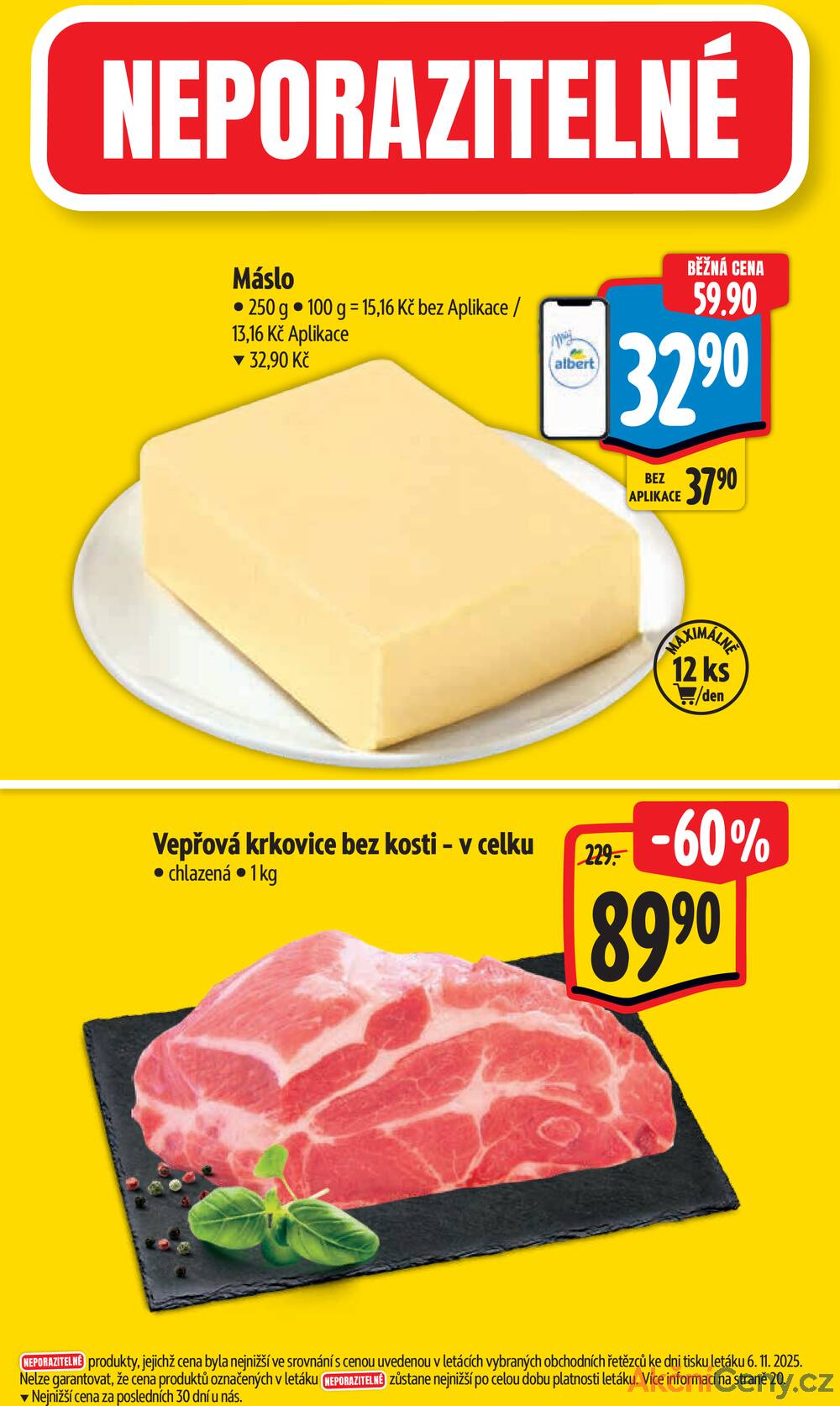 Leták Albert - Albert Supermarket Jihomoravský od 12.11. do 18.11.2025 - strana 2 Leták Albert - Albert Supermarket Jihomoravský od 12.11. do 18.11.2025 - strana 2