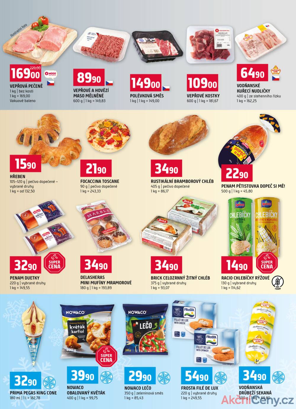 Leták Terno - Terno České Budějovice, Třeboň, Trhové sviny, Bechyně, Týn nad Vltavou od 12.11. do 18.11.2025 - strana 3