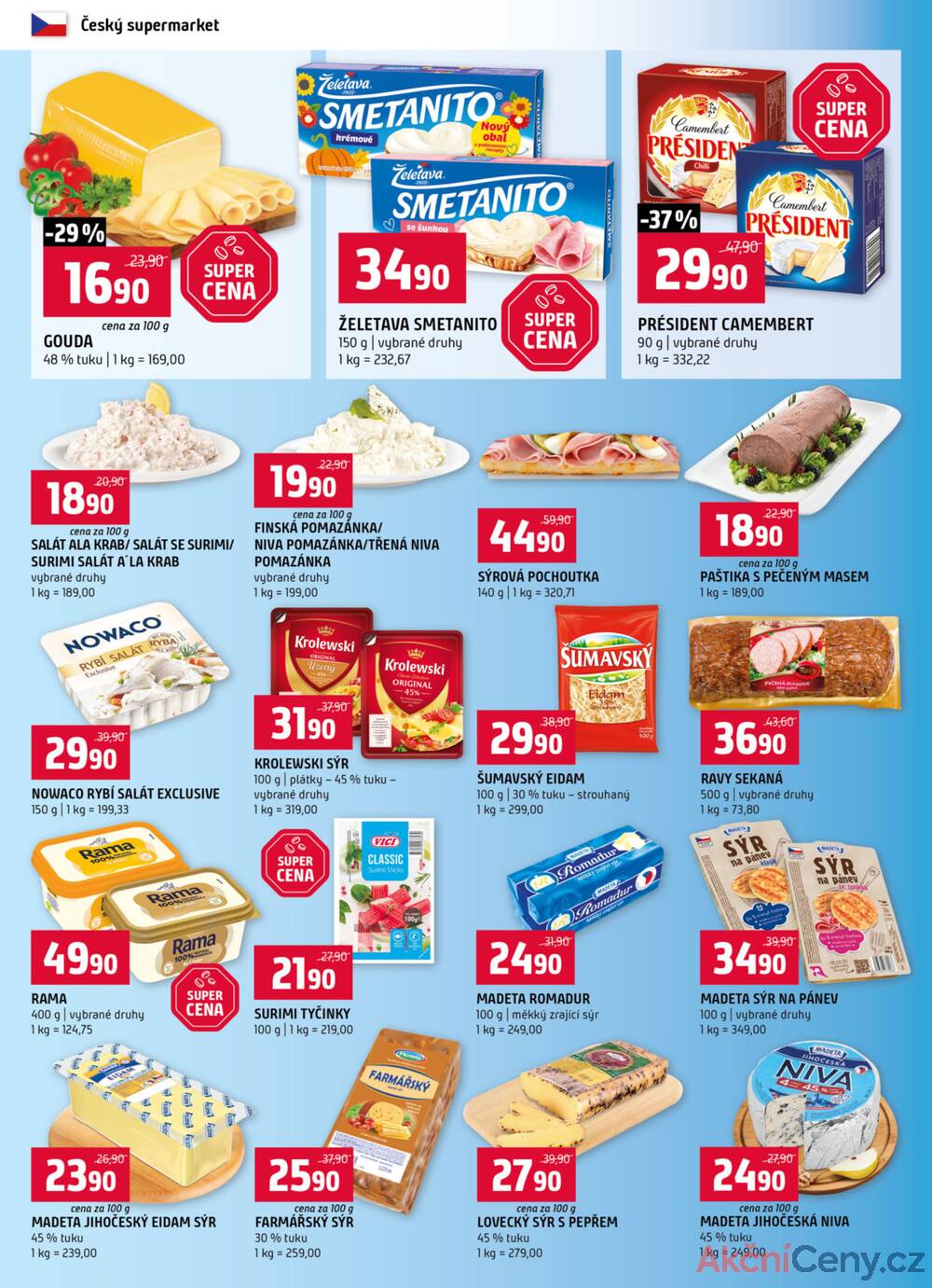 Leták Terno - Terno České Budějovice, Třeboň, Trhové sviny, Bechyně, Týn nad Vltavou od 12.11. do 18.11.2025 - strana 4