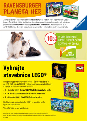 Akční leták Globus 12.11. - 18.11.2025 - Globus Praha - Centrum Černý Most
