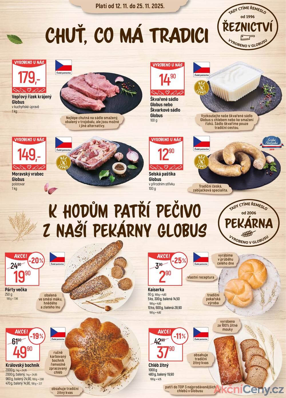 Leták Globus - Akční leták Globus 12.11. - 25.11.2025 - Globus Havířov - strana 2