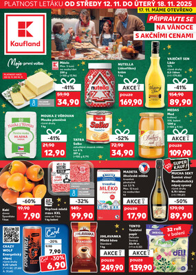 Leták Kaufland 12.11. - 18.11. - Kaufland - Havířov (Před Tratí)