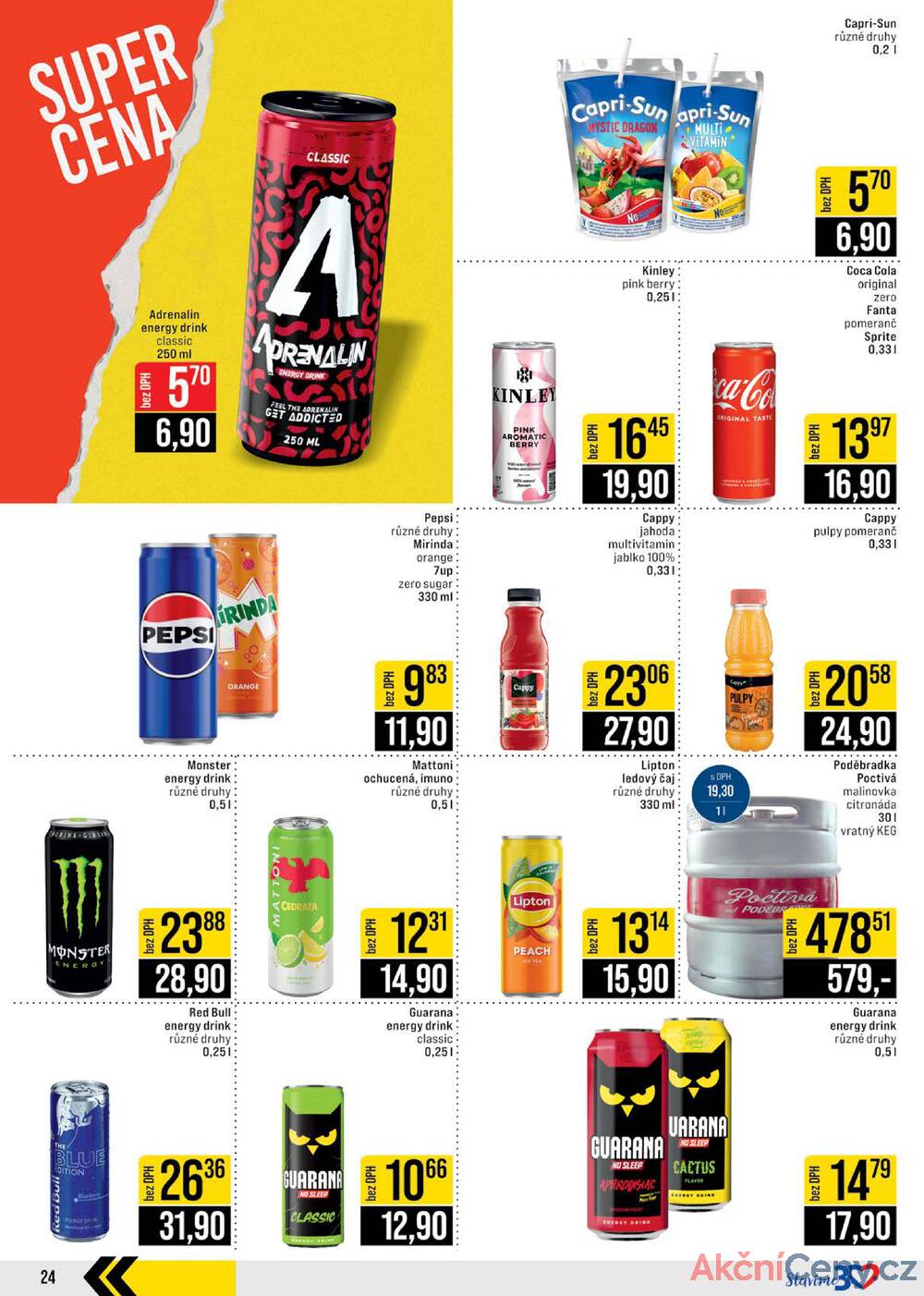 Leták JIP - JIP Cash & Carry České Budějovice, Most, Náchod, Polička, Sušice a Svoboda nad Úpou od 12.11. do 18.11.2025 - strana 24