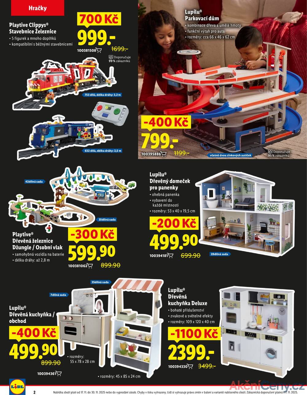 Leták Lidl - Lidl Dva týdny slev 17.11. - 30.11. - strana 2 Leták Lidl - Lidl Dva týdny slev 17.11. - 30.11. - strana 2