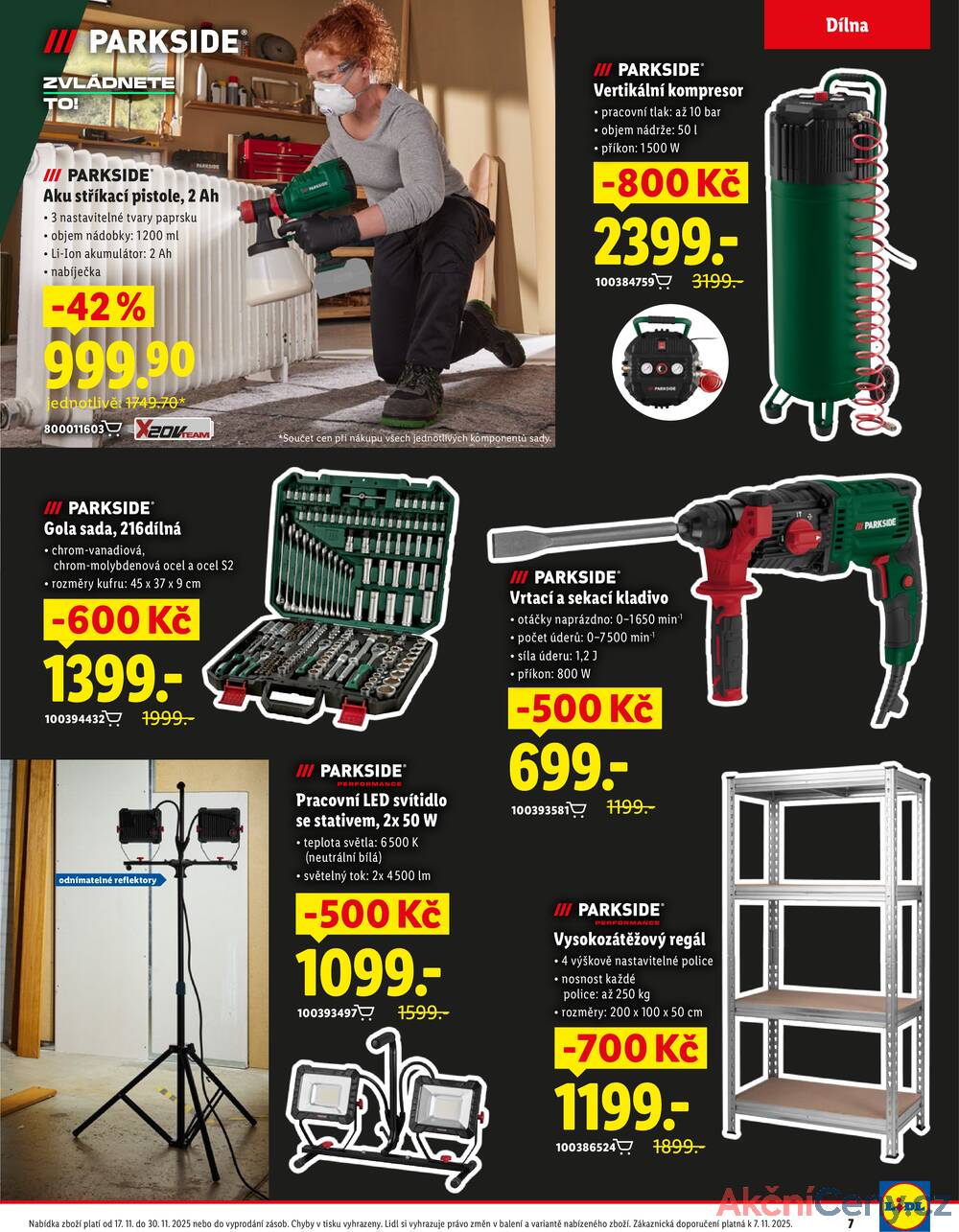 Leták Lidl - Lidl Dva týdny slev 17.11. - 30.11. - strana 7 Leták Lidl - Lidl Dva týdny slev 17.11. - 30.11. - strana 7