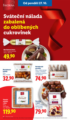 Lidl Favorina & Deluxe od 13.11. do 24.12.2025