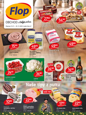 FLOP od 19.11. do 25.11.2025