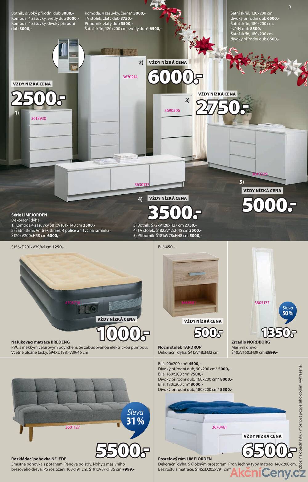 Leták Jysk - Jysk od 1.12. do 24.12.2025 - strana 9