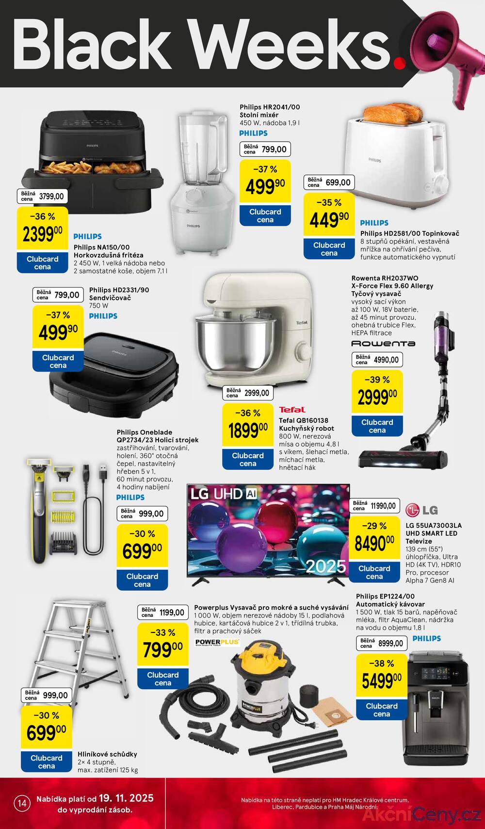 Leták Tesco - Tesco malé hypermarkety od 19.11. do 25.11.2025 - strana 14 Leták Tesco - Tesco malé hypermarkety od 19.11. do 25.11.2025 - strana 14